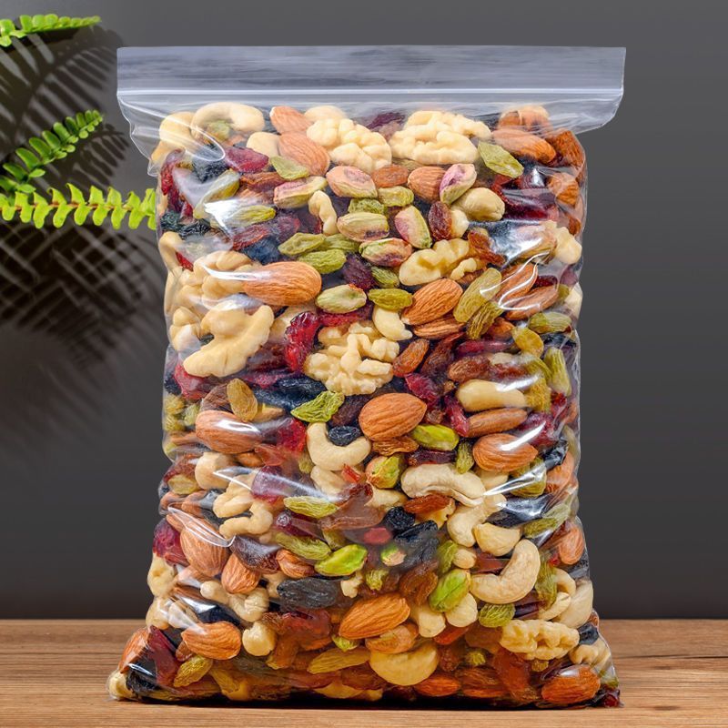 Wholesale Mixed Nuts Dried Fruits Snacks Bagged 500g 180 Days Shelf Life